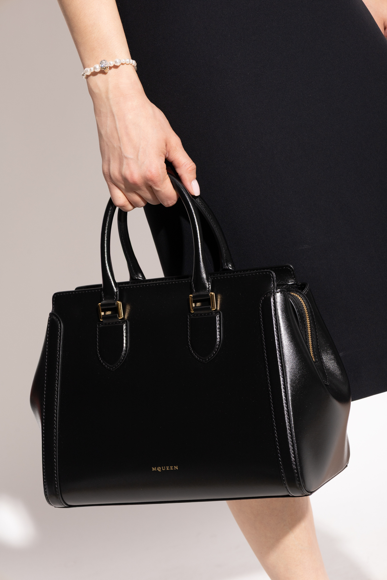 Black Handbag `Birdee Large` Alexander McQueen - Vitkac Canada